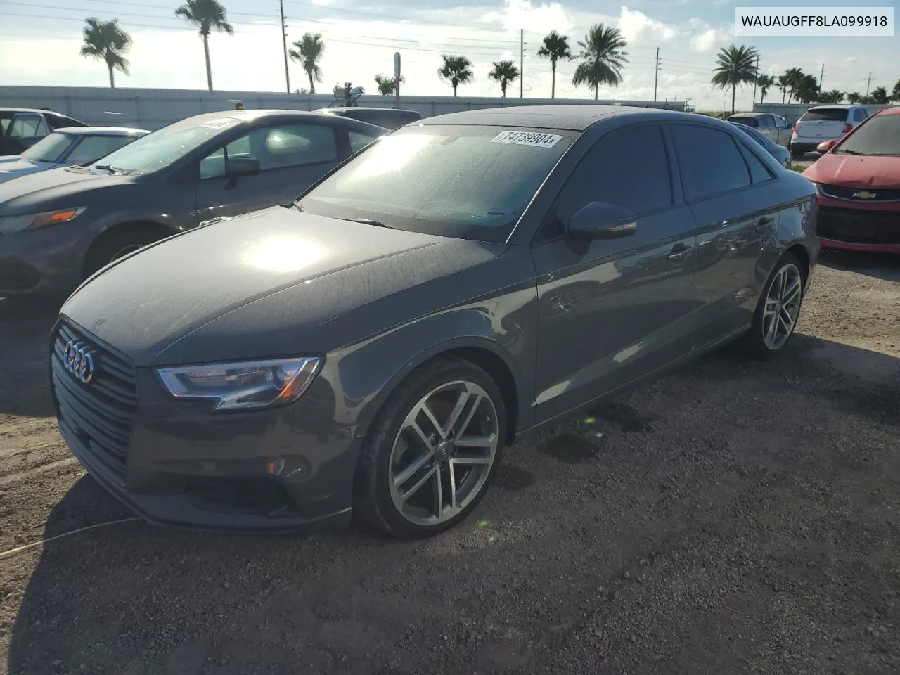 WAUAUGFF8LA099918 2020 Audi A3 Premium