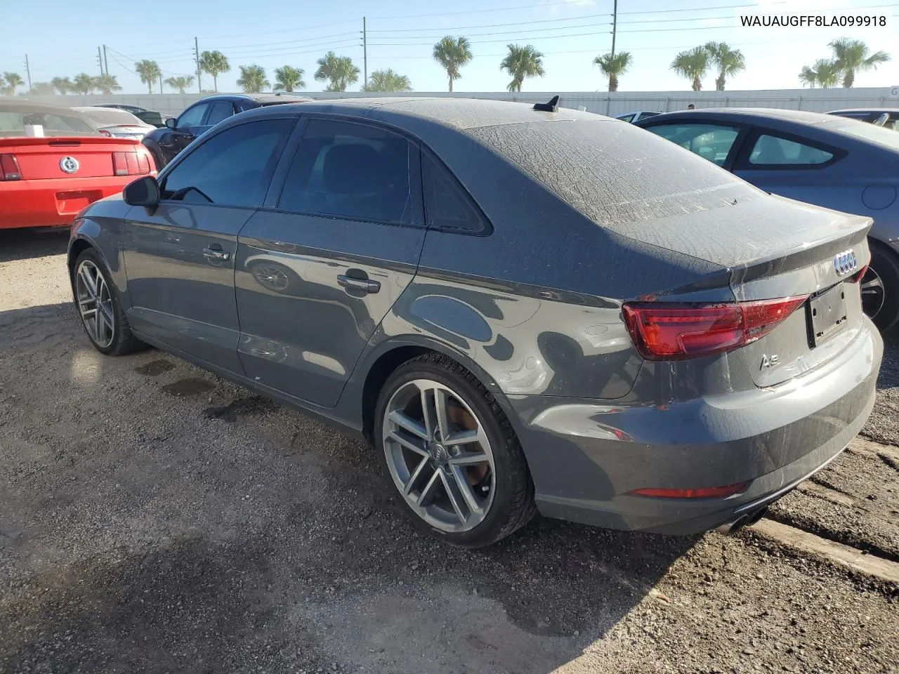 2020 Audi A3 Premium VIN: WAUAUGFF8LA099918 Lot: 74739904