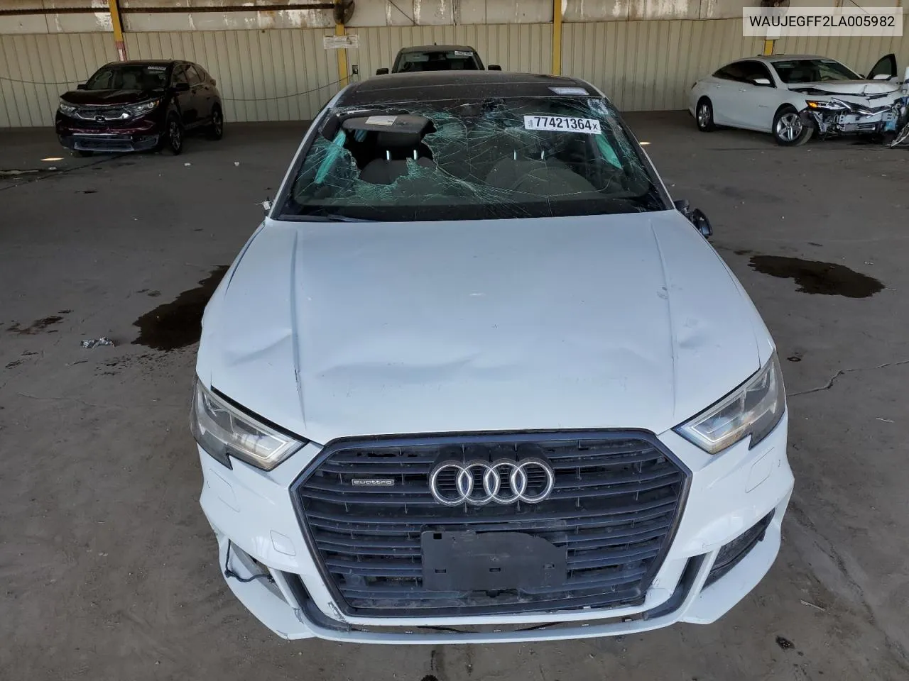 WAUJEGFF2LA005982 2020 Audi A3 S-Line Premium Plus