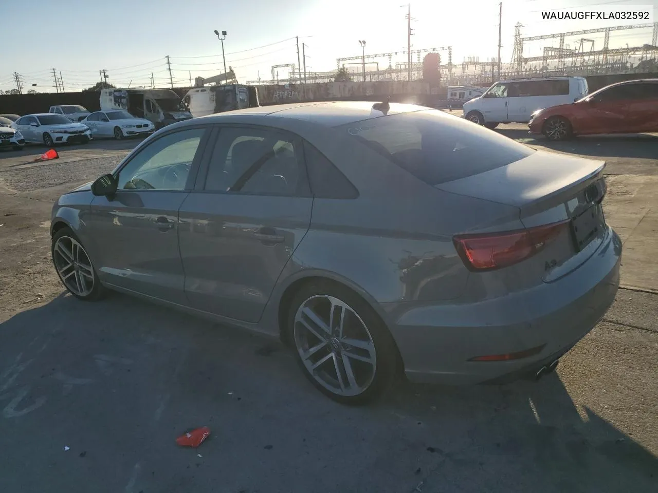 2020 Audi A3 Premium VIN: WAUAUGFFXLA032592 Lot: 80479674