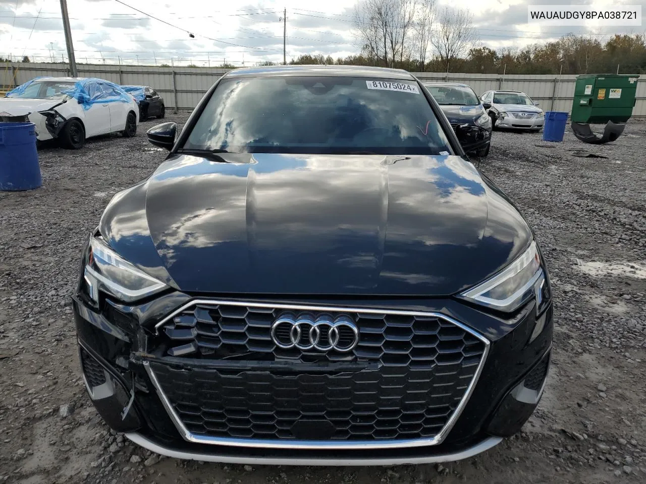 2023 Audi A3 Premium VIN: WAUAUDGY8PA038721 Lot: 81075024