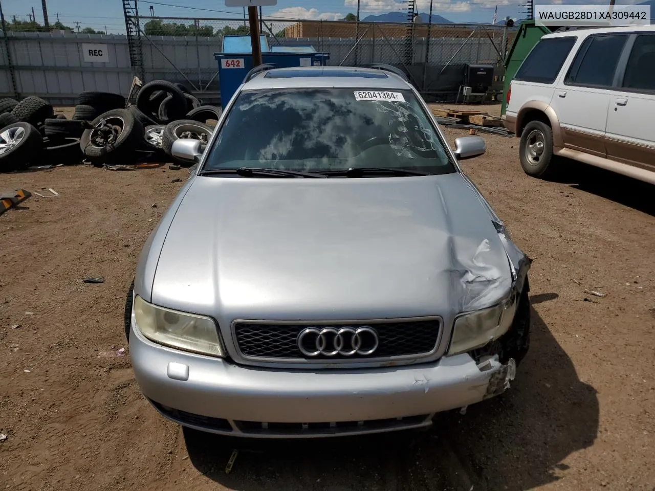 1999 Audi A4 1.8T Avant Quattro VIN: WAUGB28D1XA309442 Lot: 62041384