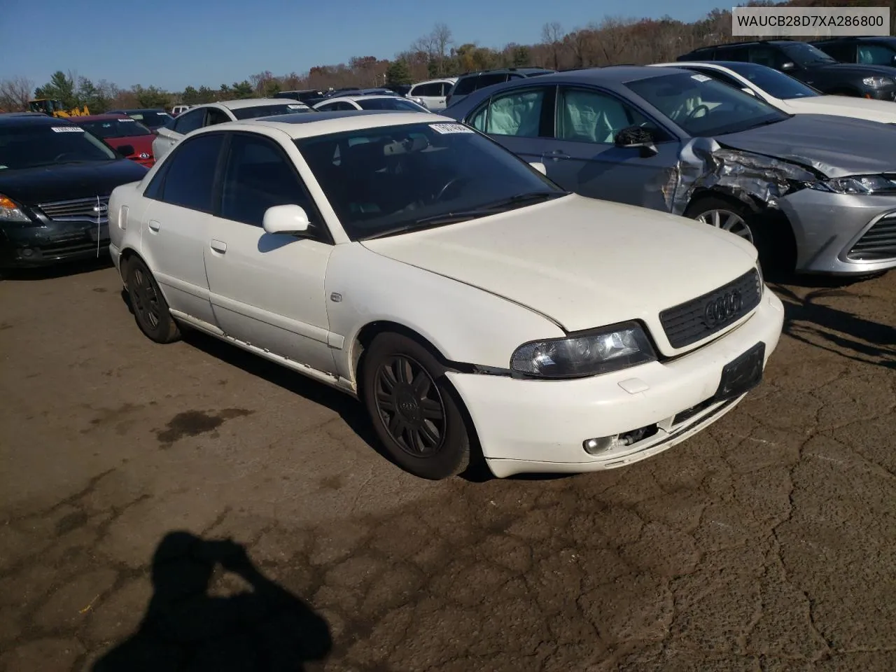 1999 Audi A4 1.8T Quattro VIN: WAUCB28D7XA286800 Lot: 76074584