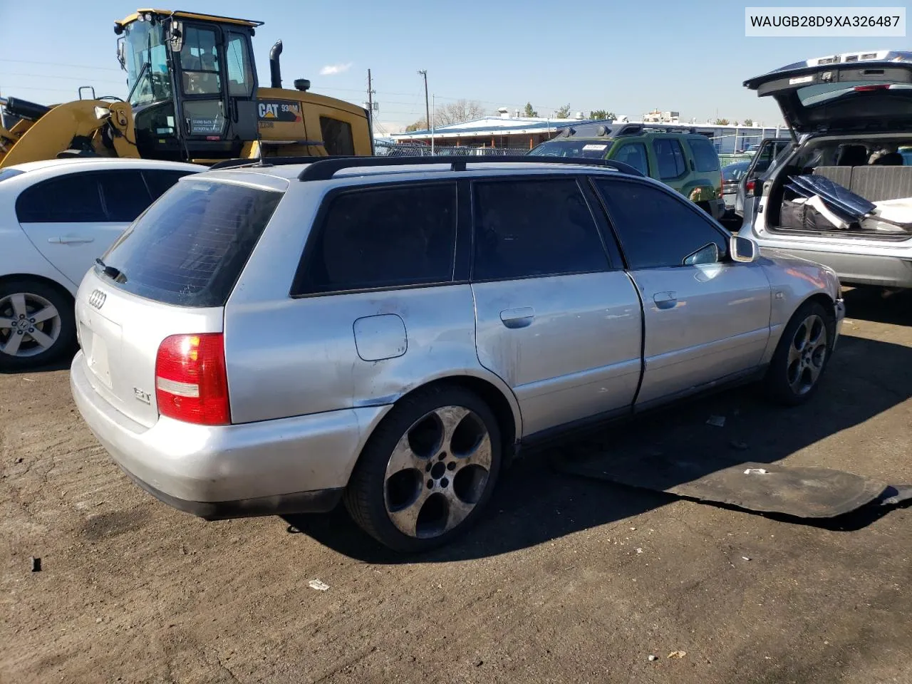 1999 Audi A4 1.8T Avant Quattro VIN: WAUGB28D9XA326487 Lot: 80556424