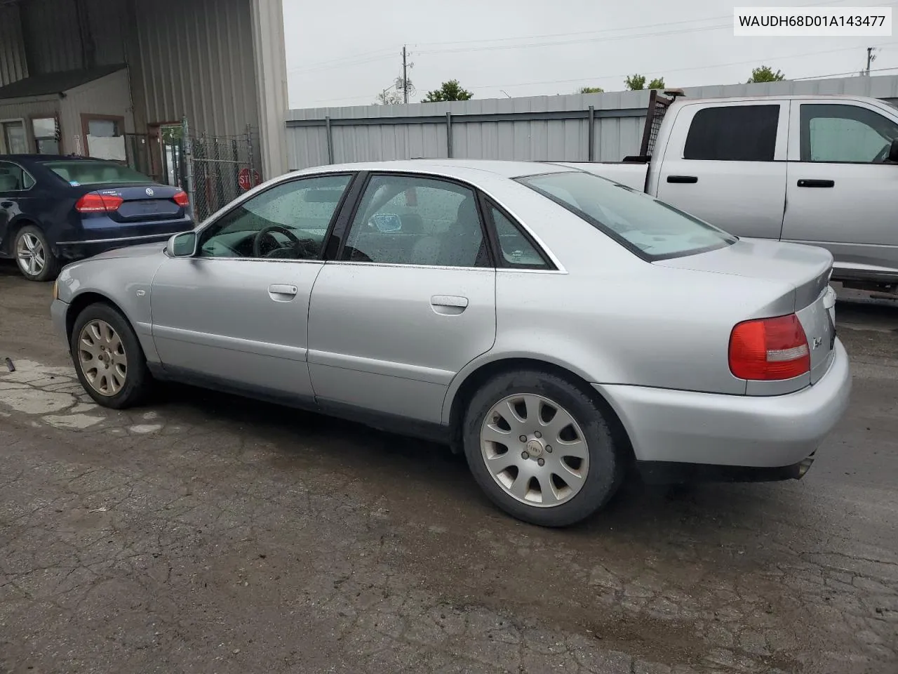 2001 Audi A4 2.8 Quattro VIN: WAUDH68D01A143477 Lot: 72391954