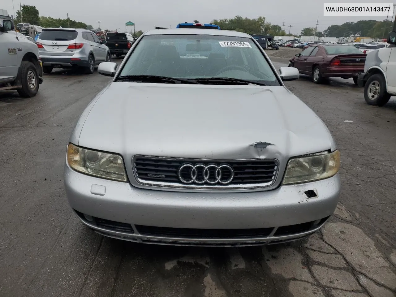 WAUDH68D01A143477 2001 Audi A4 2.8 Quattro