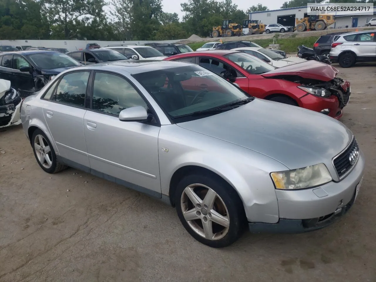 2002 Audi A4 1.8T Quattro VIN: WAULC68E52A234717 Lot: 64574594