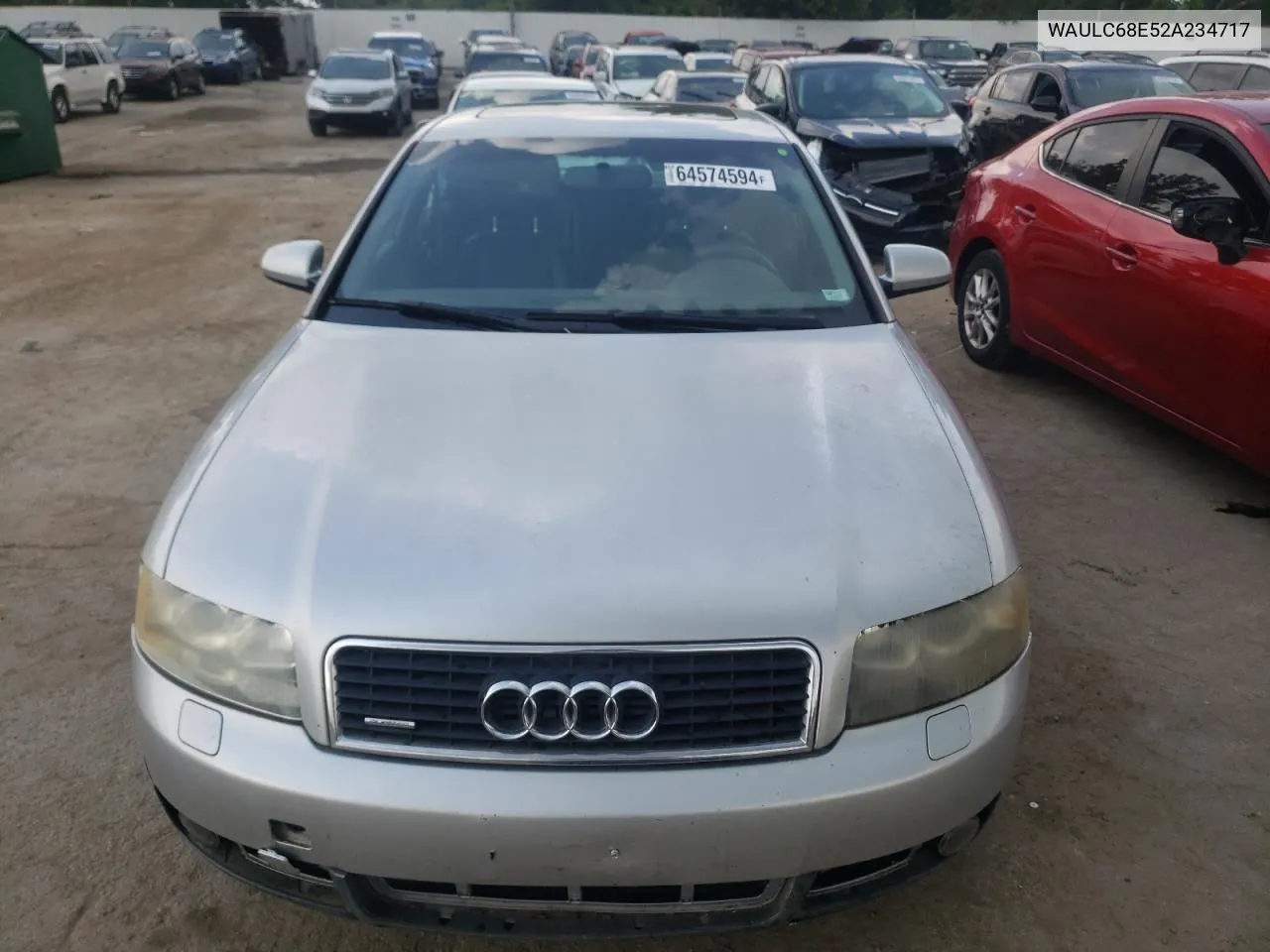 WAULC68E52A234717 2002 Audi A4 1.8T Quattro