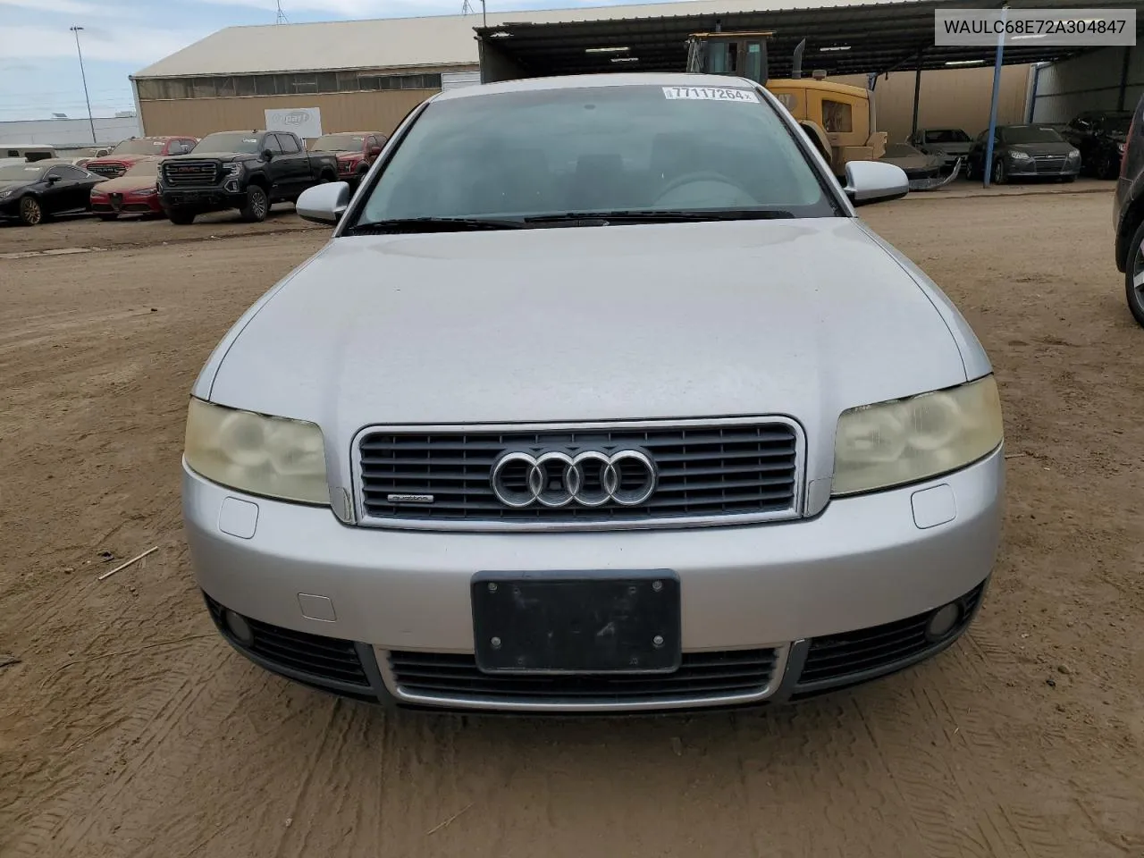 2002 Audi A4 1.8T Quattro VIN: WAULC68E72A304847 Lot: 77117264