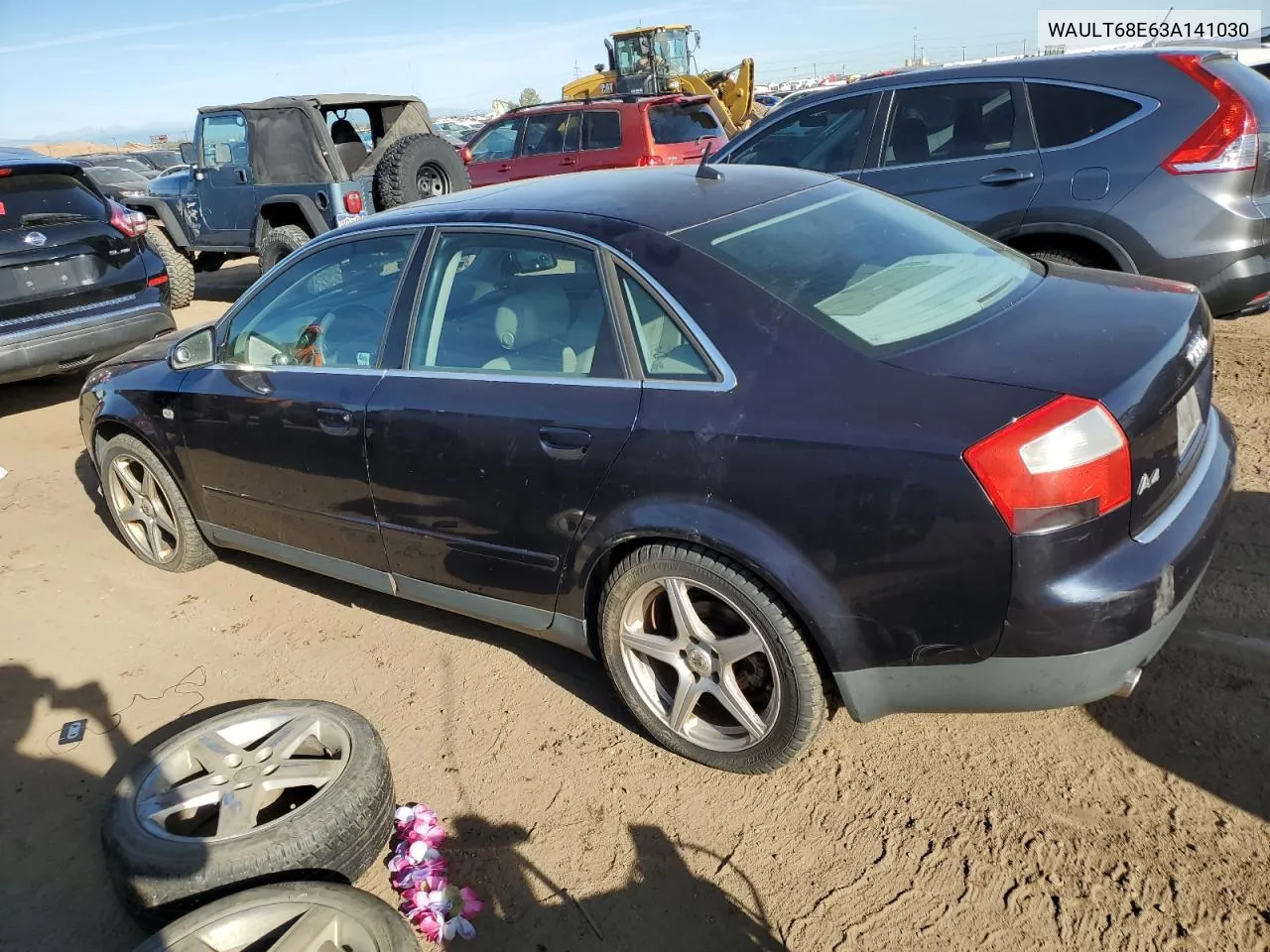 2003 Audi A4 3.0 Quattro VIN: WAULT68E63A141030 Lot: 70910244