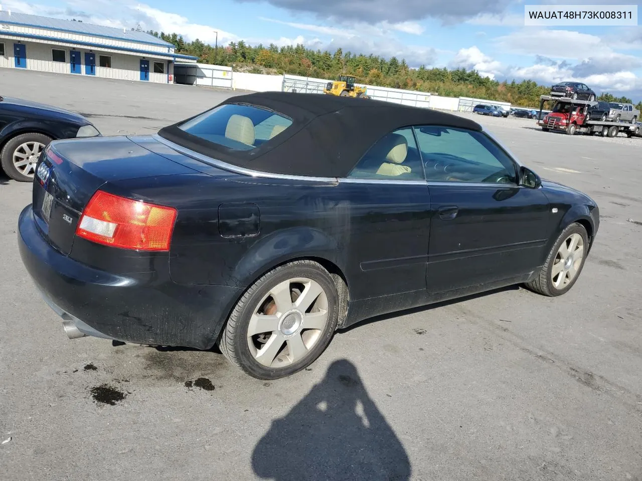 WAUAT48H73K008311 2003 Audi A4 3.0 Cabriolet