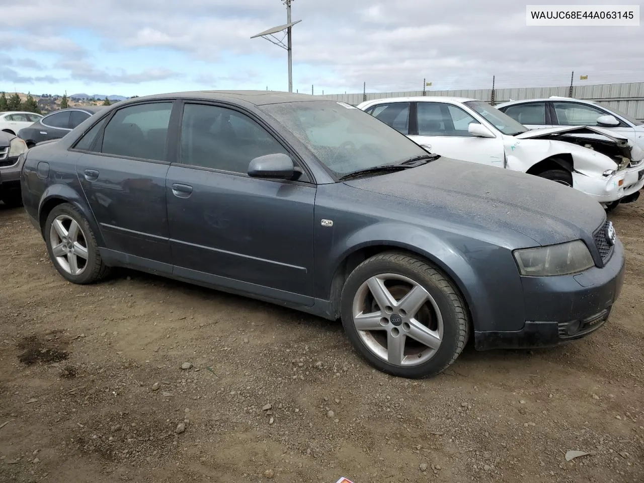 2004 Audi A4 1.8T VIN: WAUJC68E44A063145 Lot: 72997694