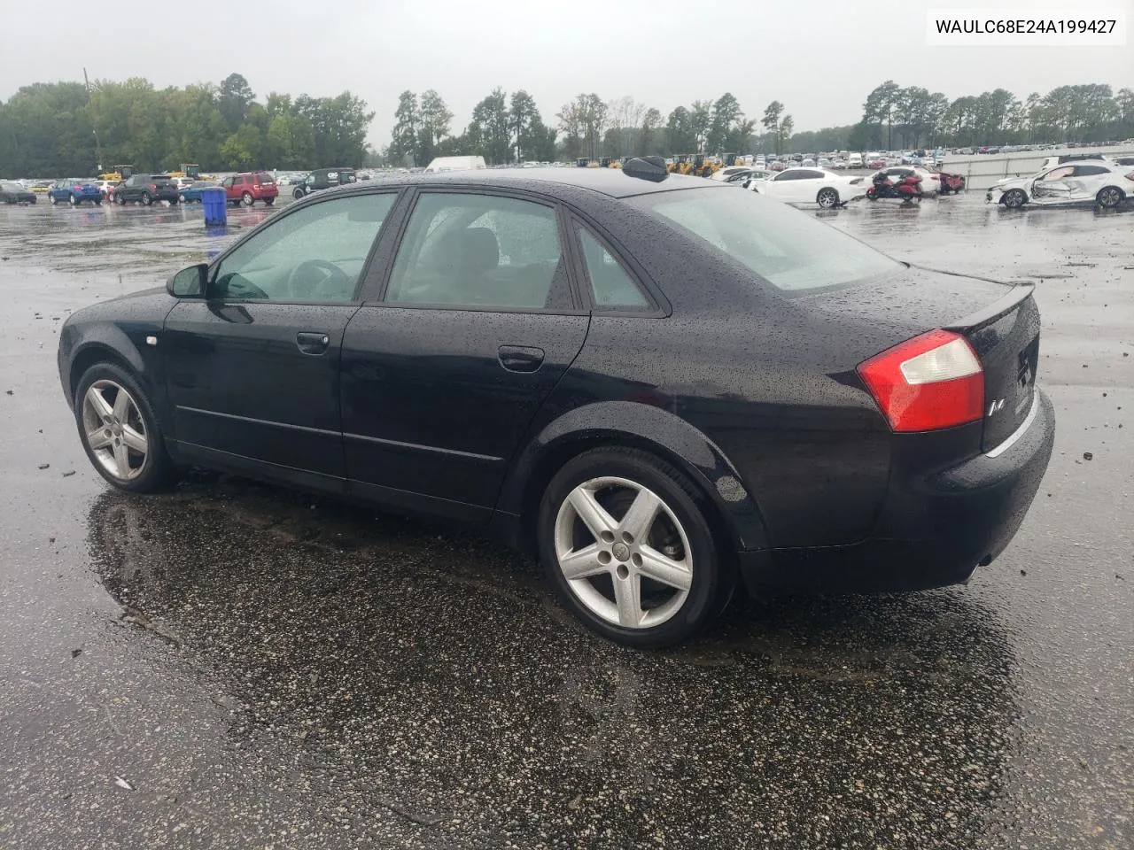 2004 Audi A4 1.8T Quattro VIN: WAULC68E24A199427 Lot: 73123494