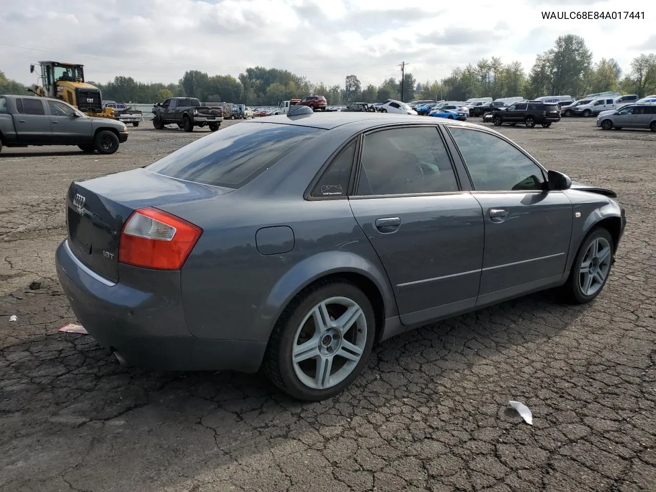 2004 Audi A4 1.8T Quattro VIN: WAULC68E84A017441 Lot: 77380194