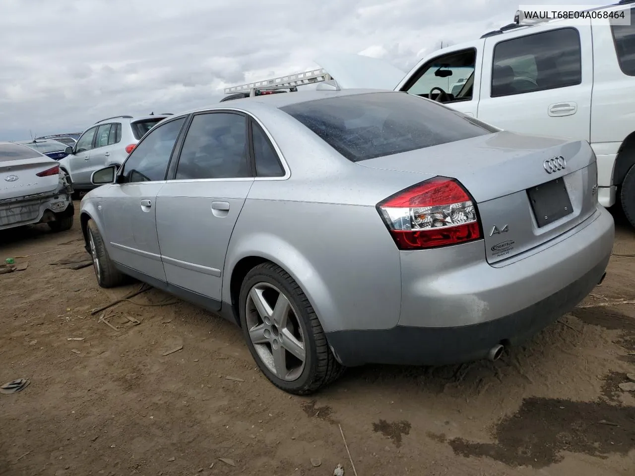 2004 Audi A4 3.0 Quattro VIN: WAULT68E04A068464 Lot: 78646214