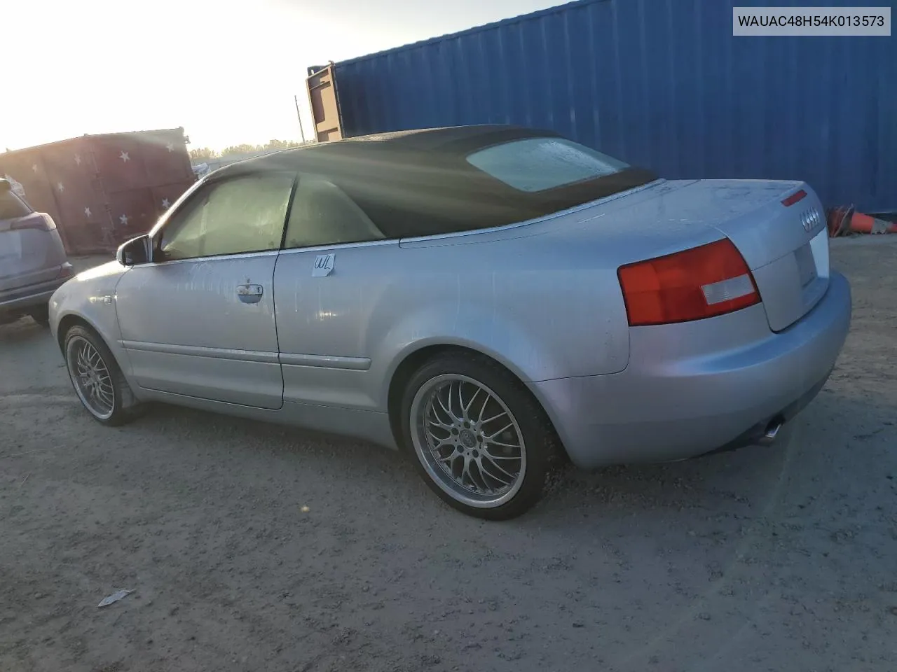 2004 Audi A4 1.8 Cabriolet VIN: WAUAC48H54K013573 Lot: 78820994