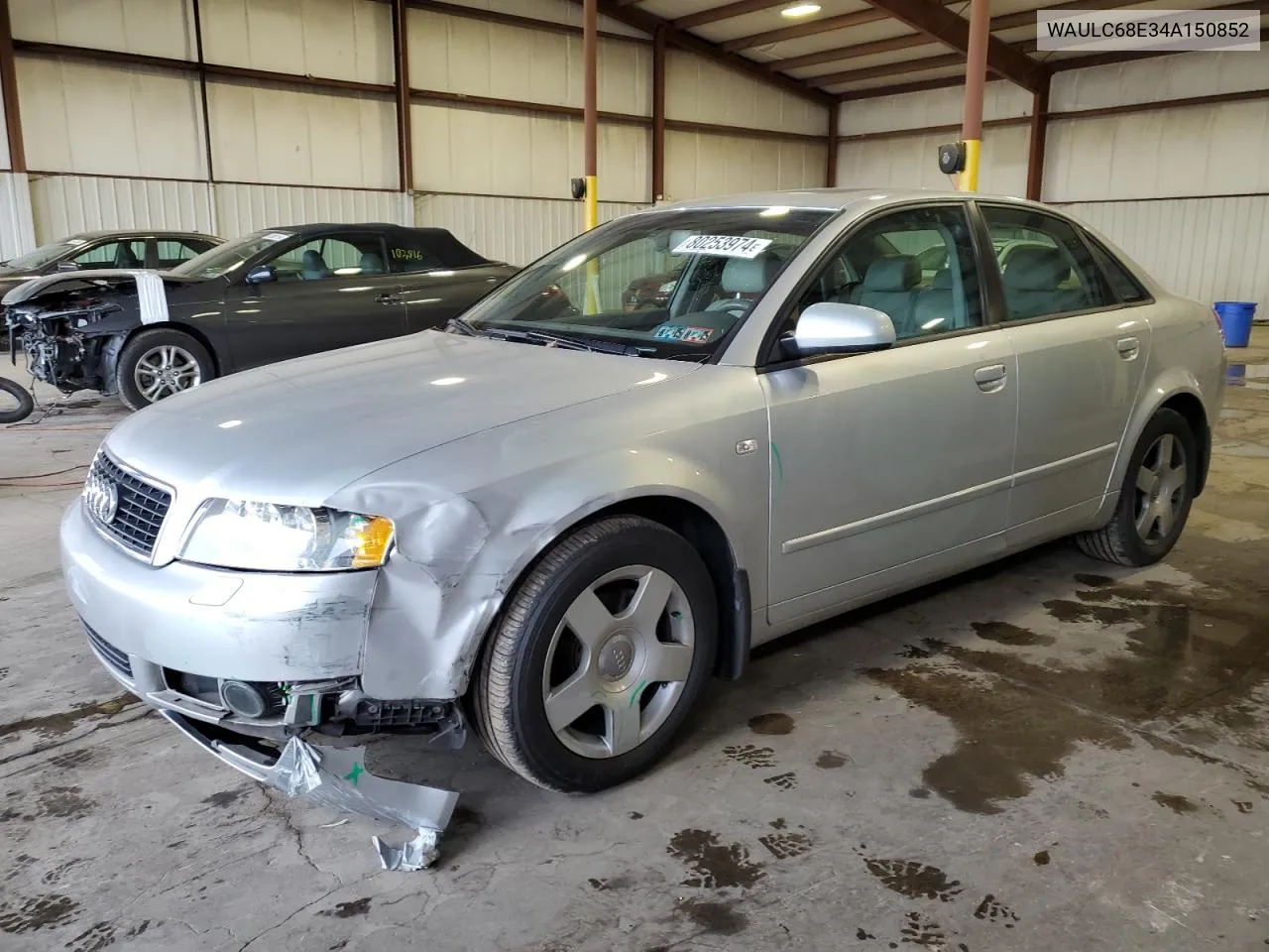 WAULC68E34A150852 2004 Audi A4 1.8T Quattro