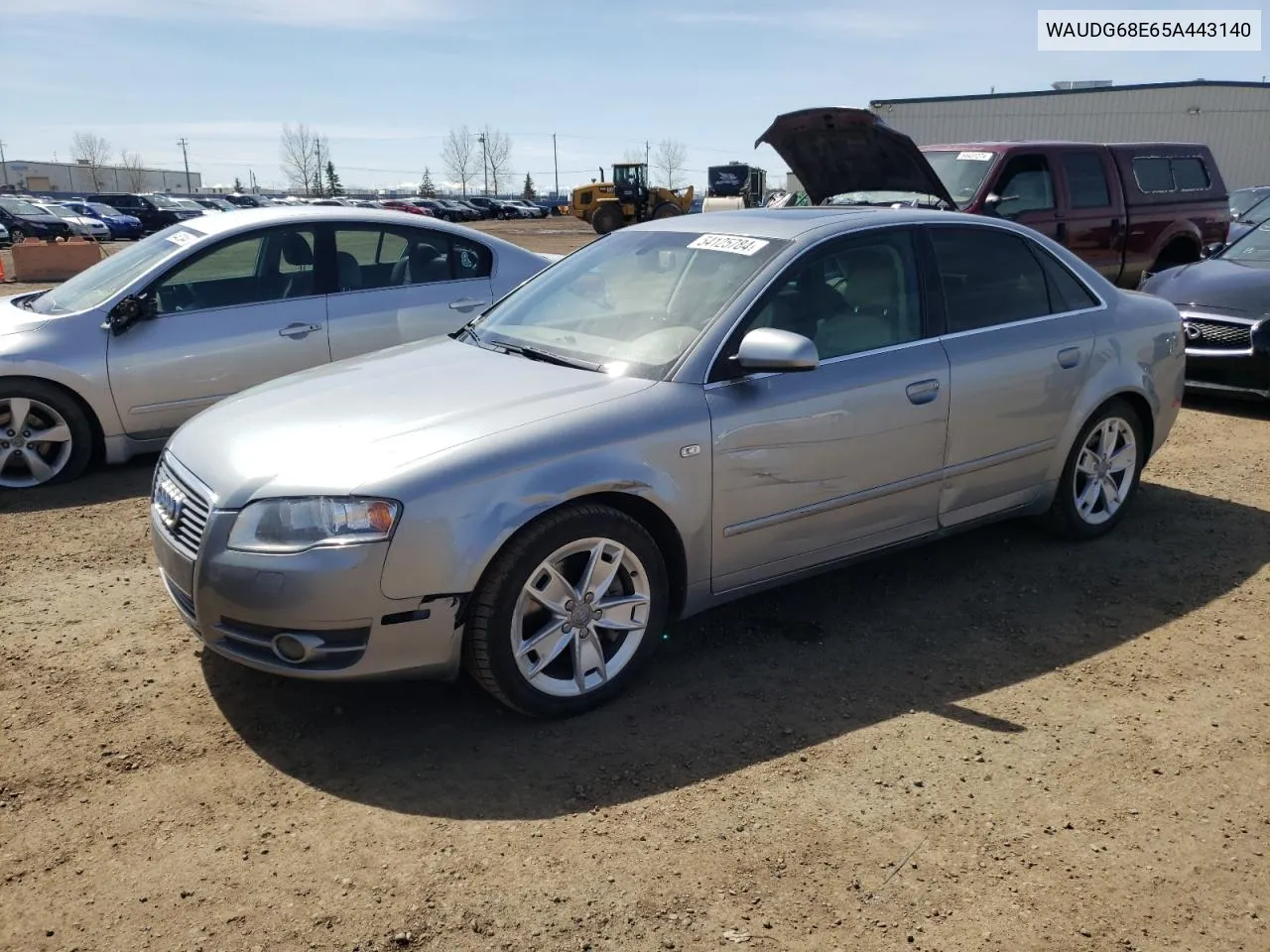 2005 Audi A4 3.2 Quattro VIN: WAUDG68E65A443140 Lot: 54125784