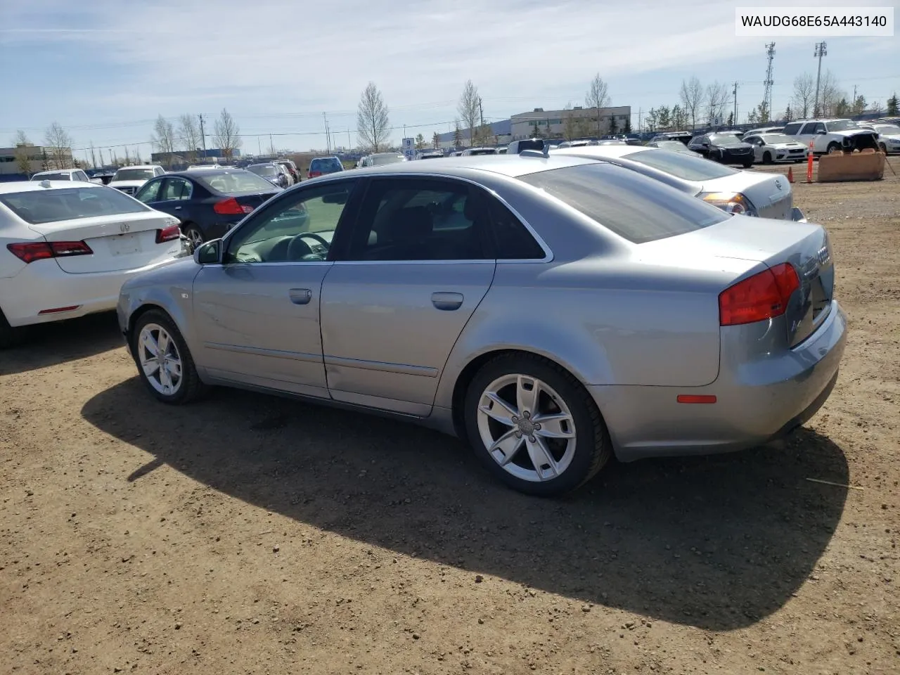 2005 Audi A4 3.2 Quattro VIN: WAUDG68E65A443140 Lot: 54125784