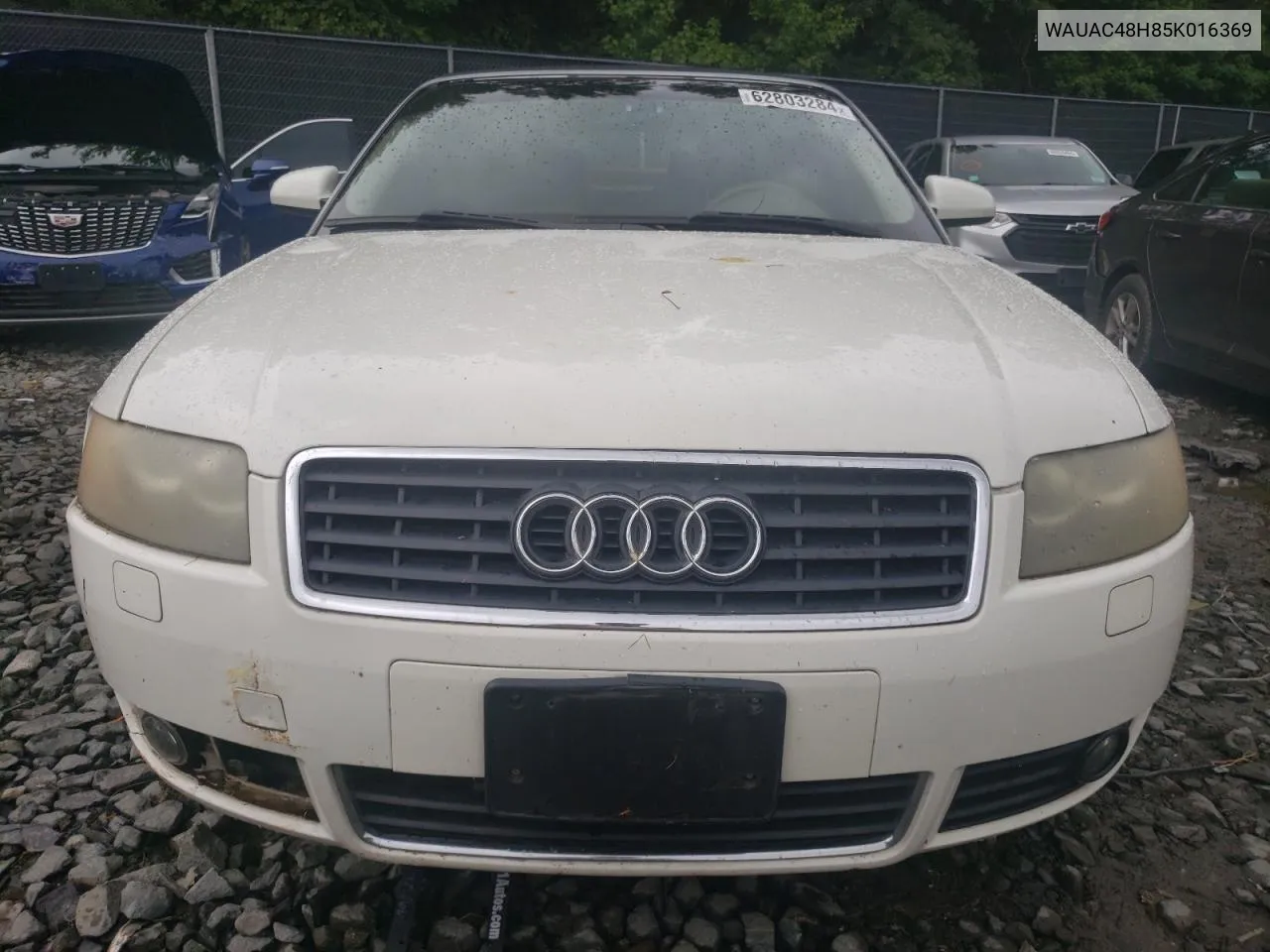 2005 Audi A4 1.8 Cabriolet VIN: WAUAC48H85K016369 Lot: 62803284