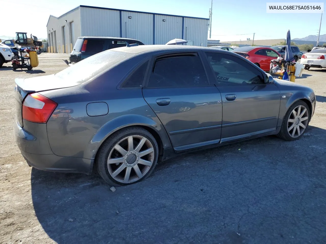 WAULC68E75A051646 2005 Audi A4 1.8T Quattro