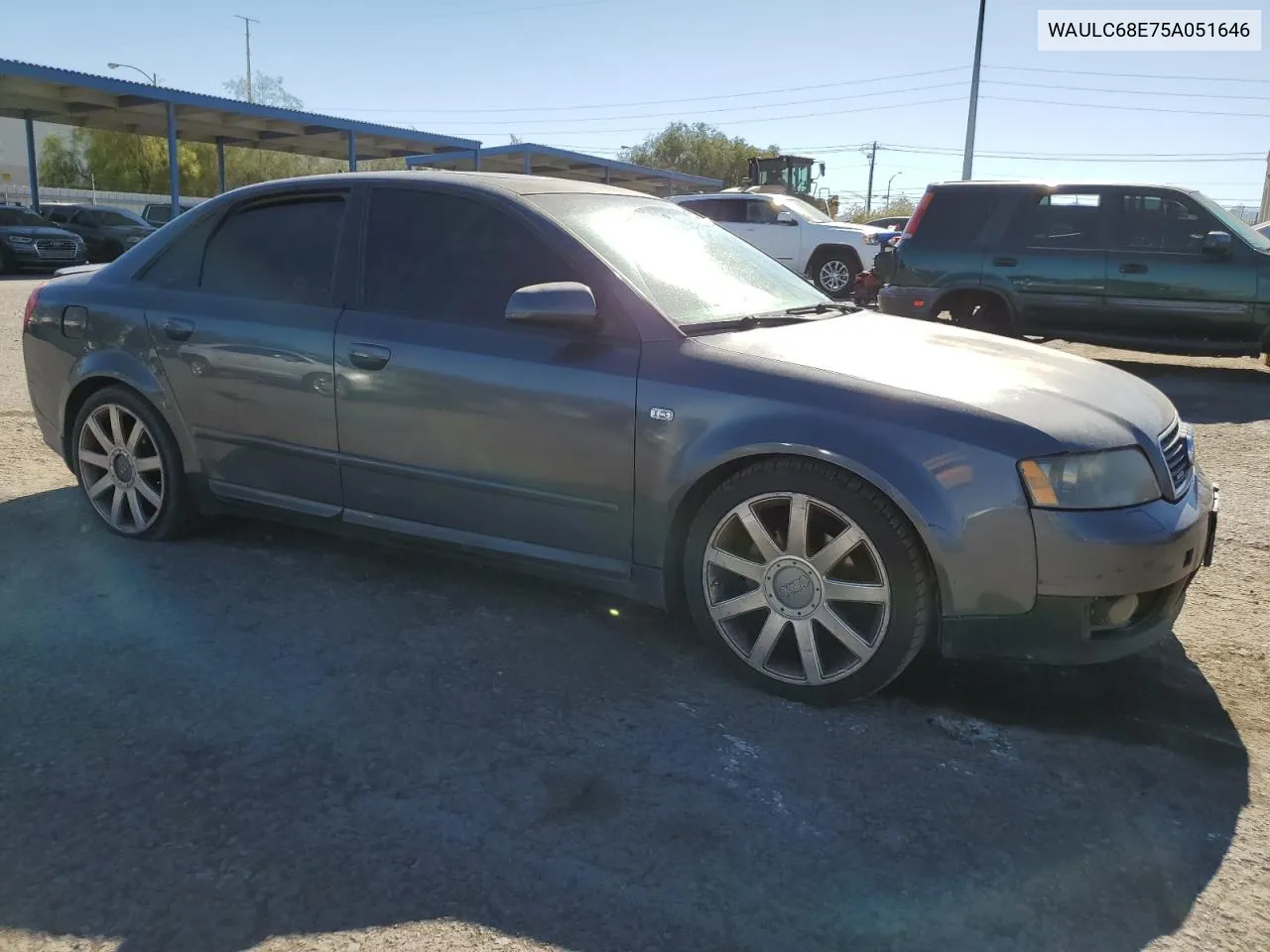 2005 Audi A4 1.8T Quattro VIN: WAULC68E75A051646 Lot: 67206964