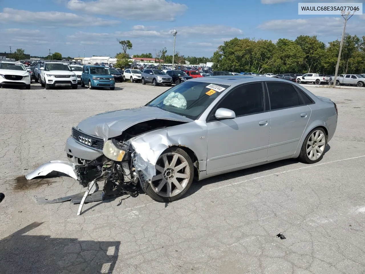 2005 Audi A4 1.8T Quattro VIN: WAULC68E35A077046 Lot: 68023244