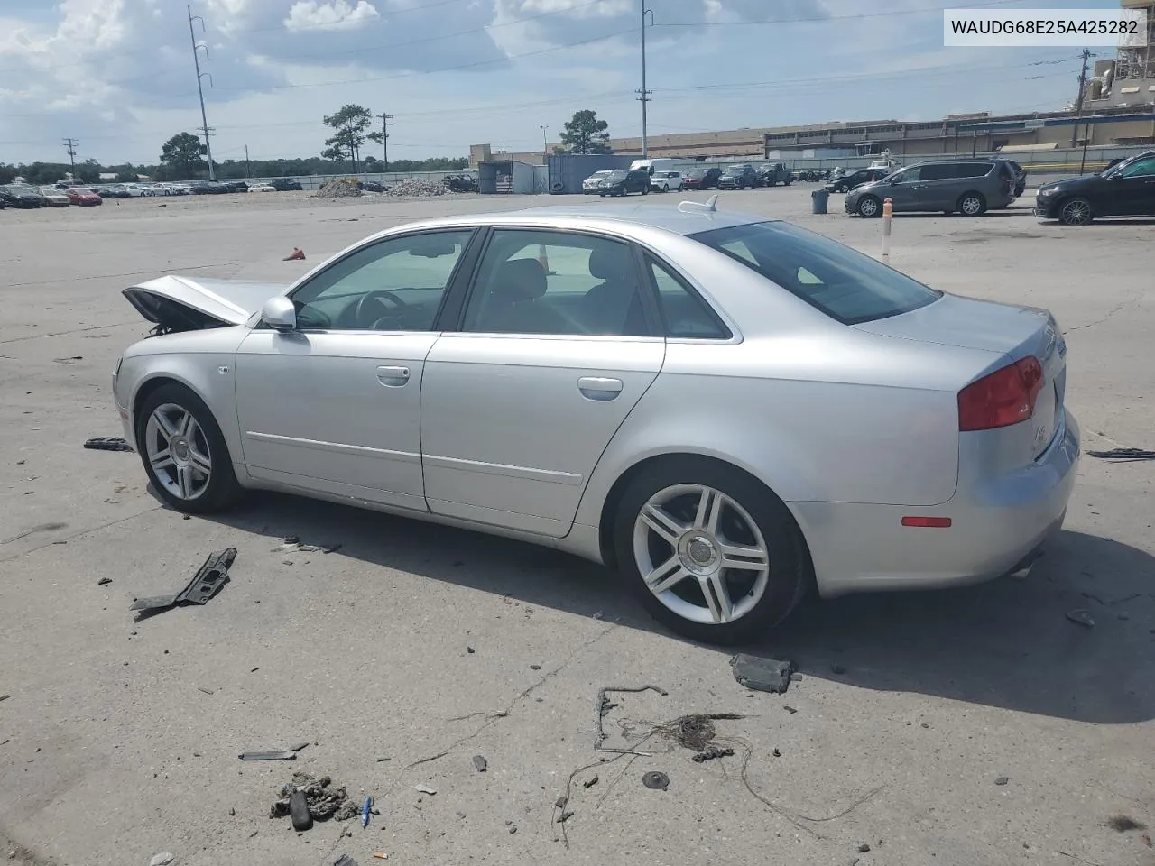 2005 Audi A4 3.2 Quattro VIN: WAUDG68E25A425282 Lot: 69346994