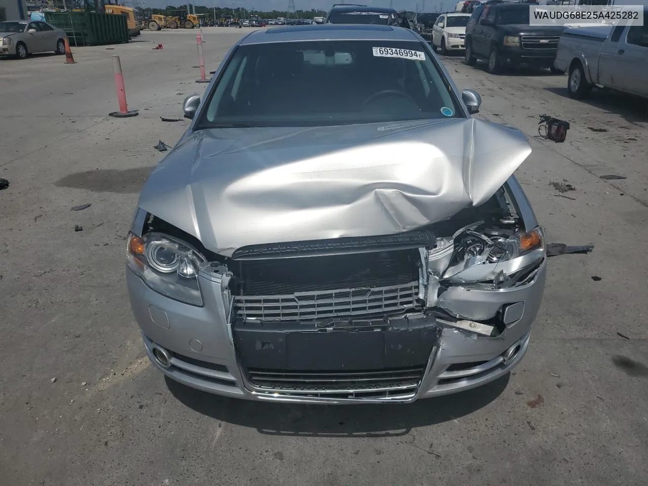 WAUDG68E25A425282 2005 Audi A4 3.2 Quattro