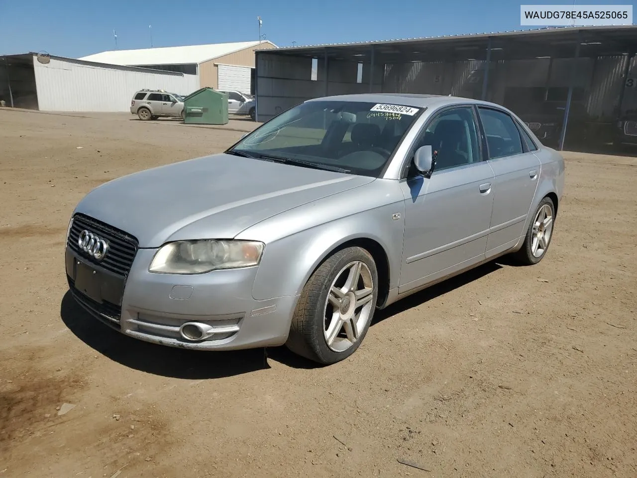 2005 Audi A4 3.2 Quattro VIN: WAUDG78E45A525065 Lot: 69437504