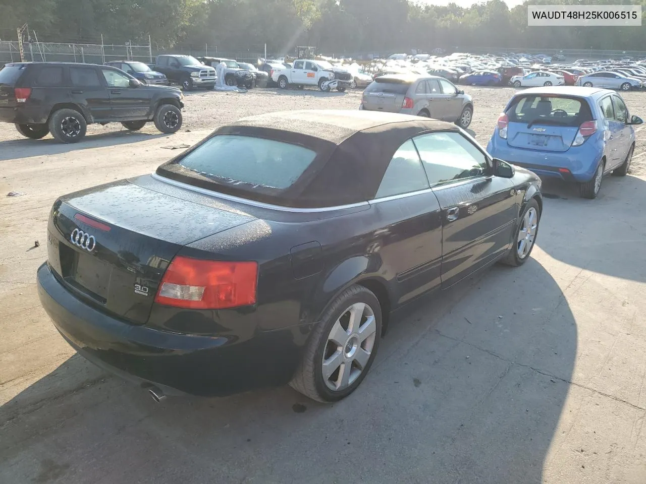 WAUDT48H25K006515 2005 Audi A4 Quattro Cabriolet