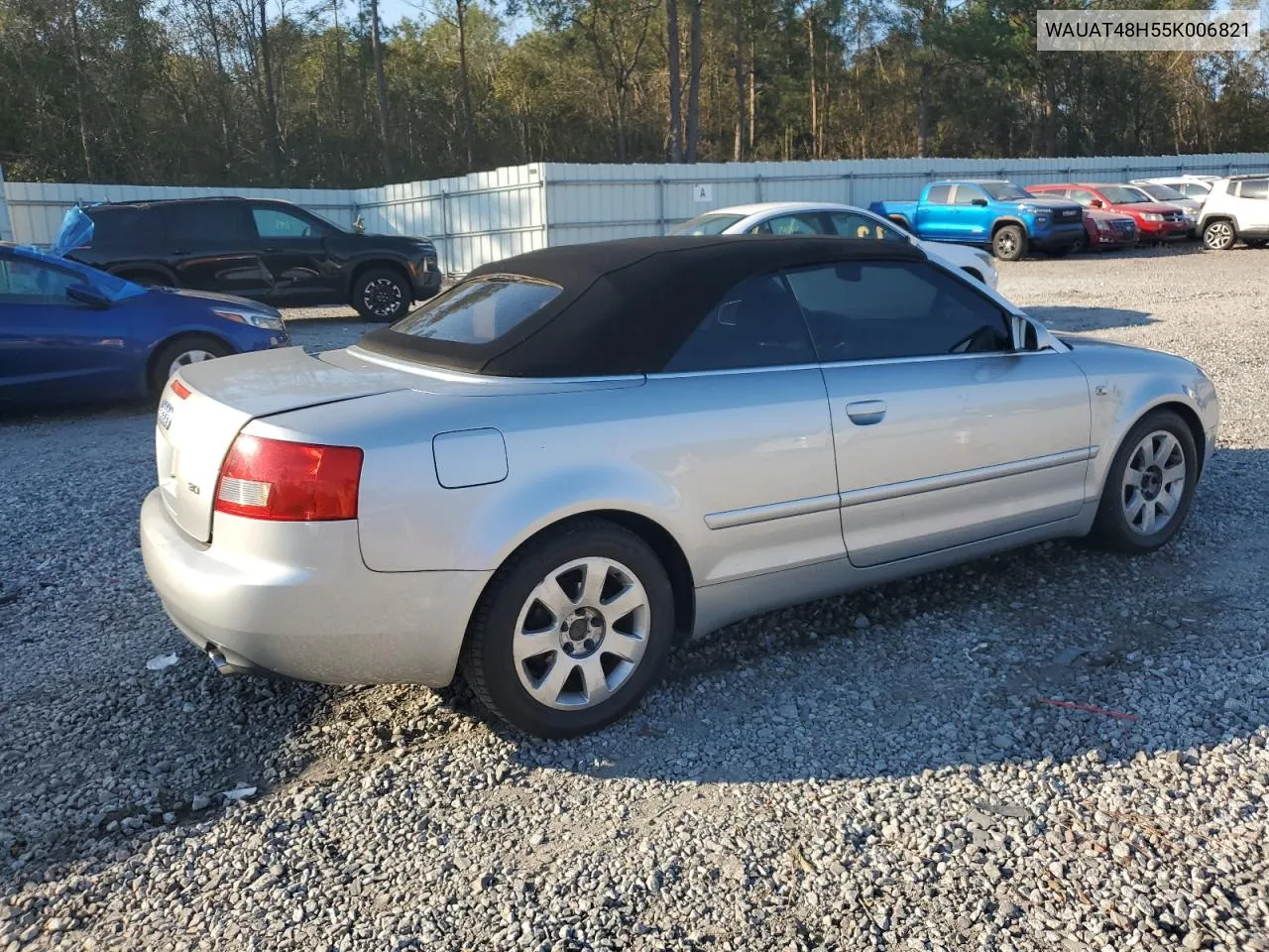 2005 Audi A4 3.0 Cabriolet VIN: WAUAT48H55K006821 Lot: 71610994