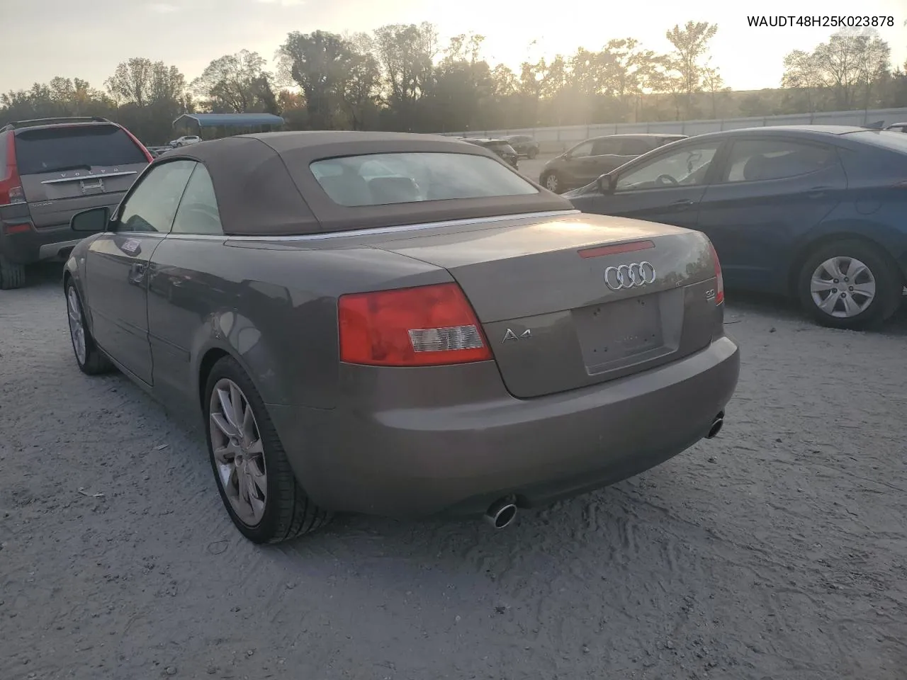 2005 Audi A4 Quattro Cabriolet VIN: WAUDT48H25K023878 Lot: 75450864