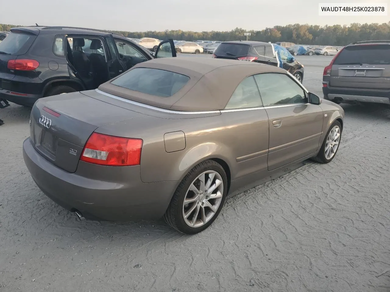 2005 Audi A4 Quattro Cabriolet VIN: WAUDT48H25K023878 Lot: 75450864