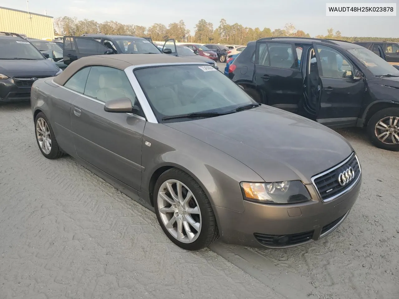 2005 Audi A4 Quattro Cabriolet VIN: WAUDT48H25K023878 Lot: 75450864