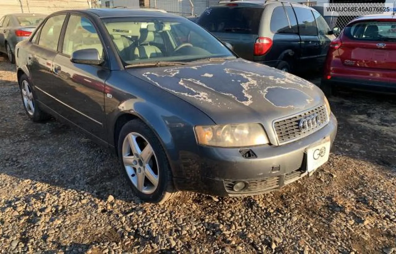 2005 Audi A4 1.8T VIN: WAUJC68E45A076625 Lot: 79143944