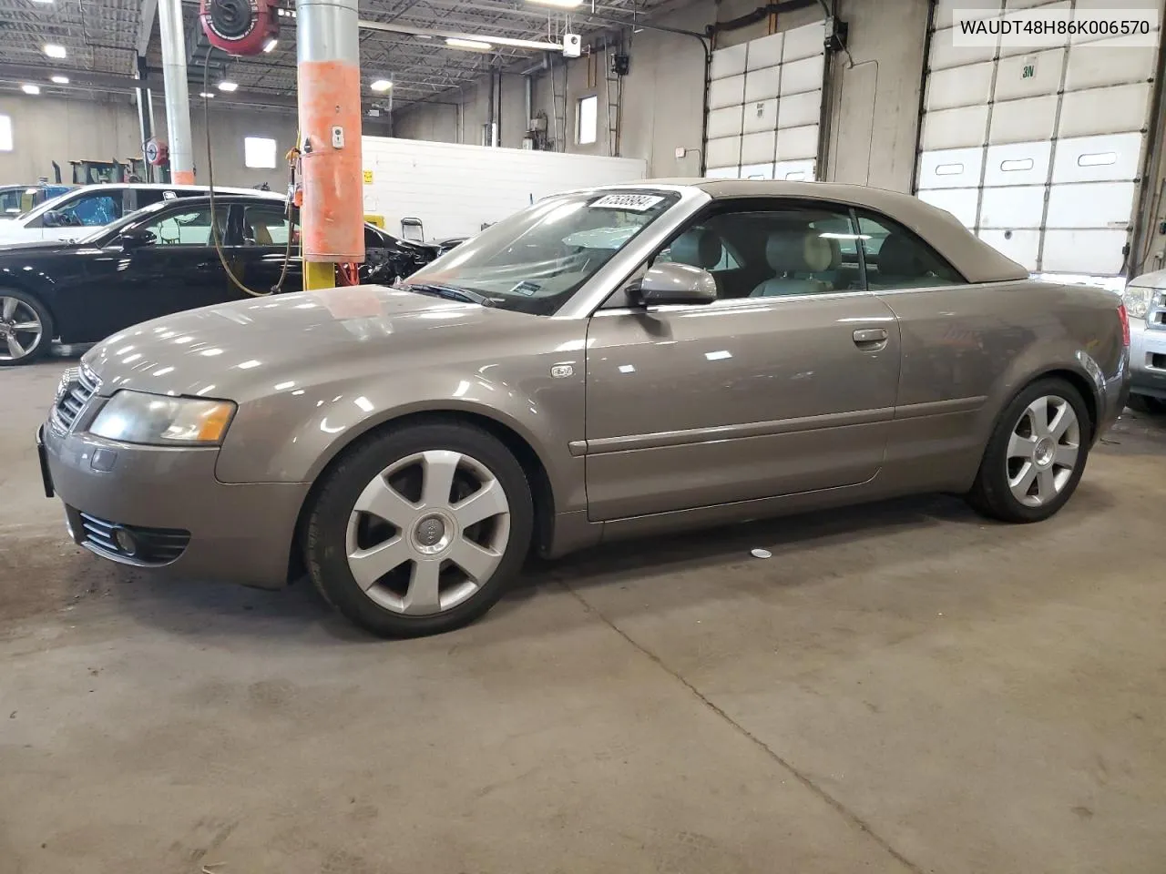 2006 Audi A4 Quattro VIN: WAUDT48H86K006570 Lot: 67538984