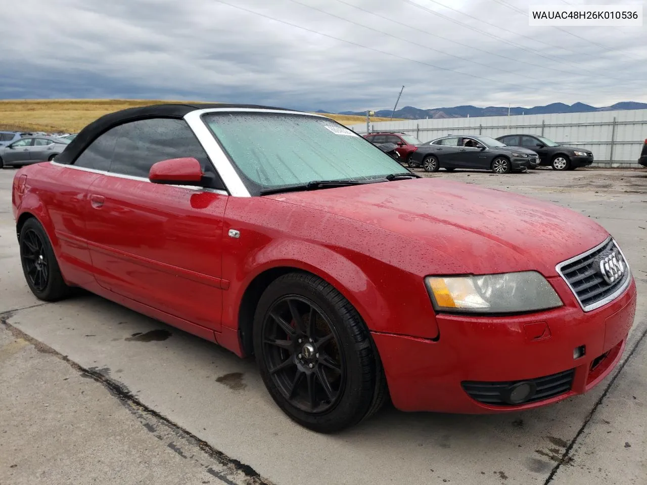 2006 Audi A4 1.8 Cabriolet VIN: WAUAC48H26K010536 Lot: 68948024