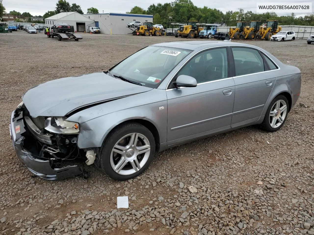 2006 Audi A4 3.2 Quattro VIN: WAUDG78E56A007628 Lot: 69539664