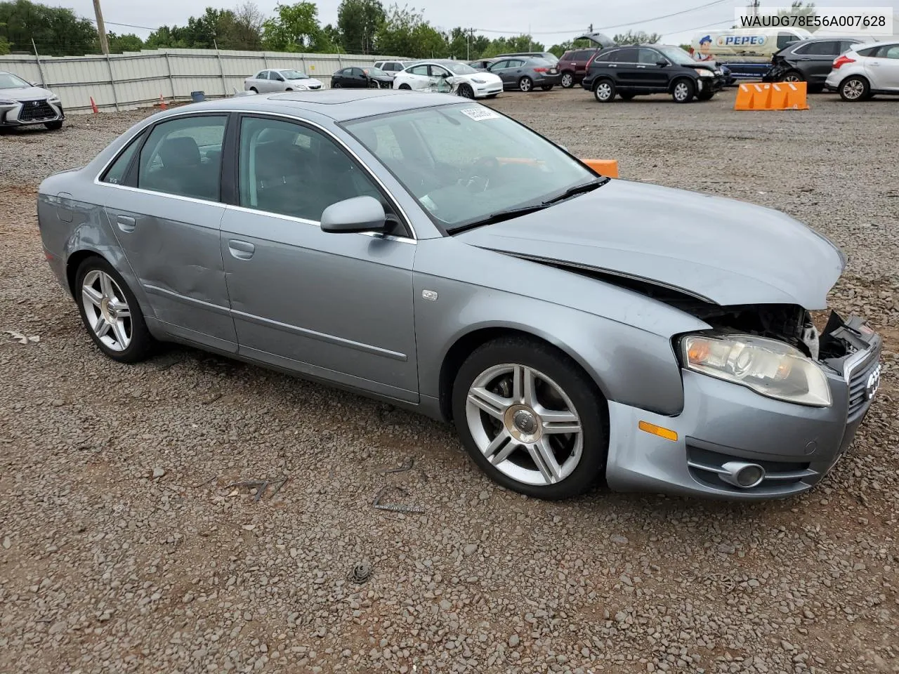 2006 Audi A4 3.2 Quattro VIN: WAUDG78E56A007628 Lot: 69539664