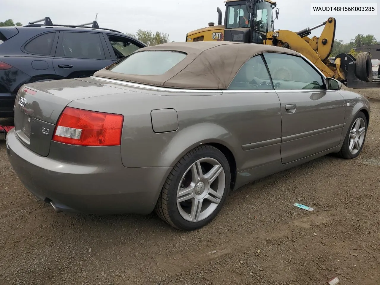 2006 Audi A4 Quattro VIN: WAUDT48H56K003285 Lot: 71617564