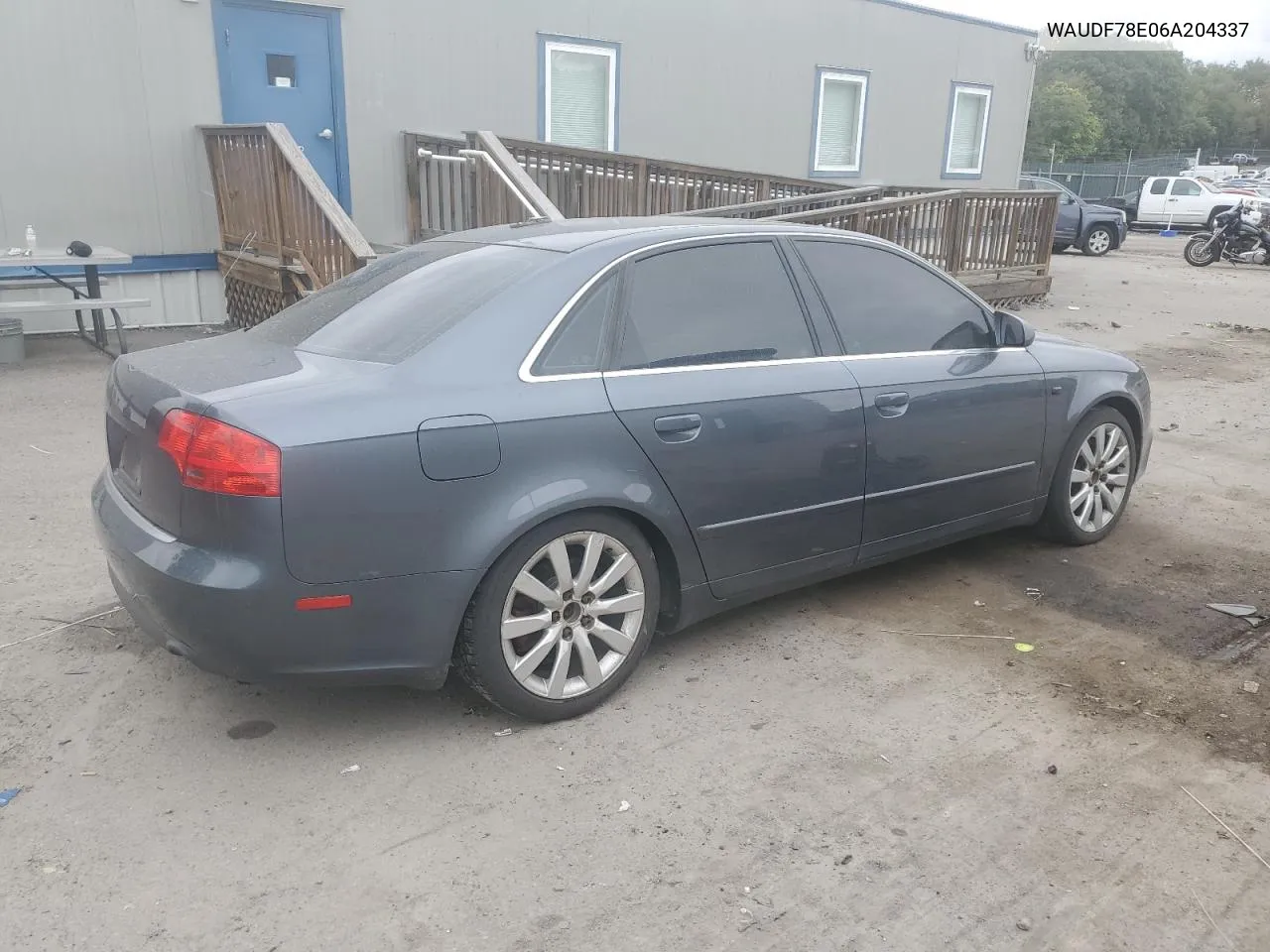 2006 Audi A4 2.0T Quattro VIN: WAUDF78E06A204337 Lot: 74012794