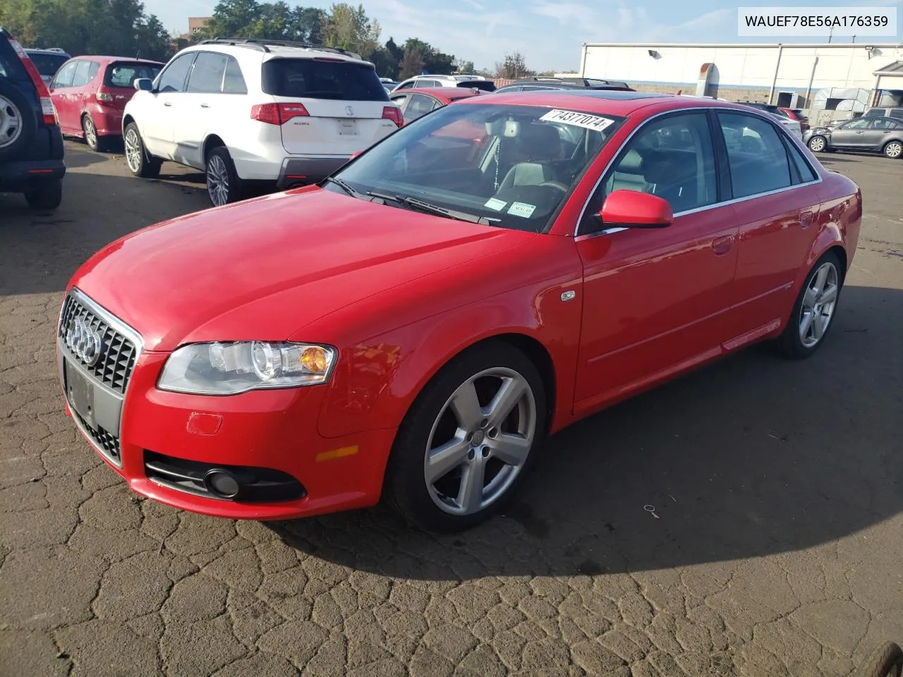 WAUEF78E56A176359 2006 Audi A4 S-Line 2.0T Quattro Turbo