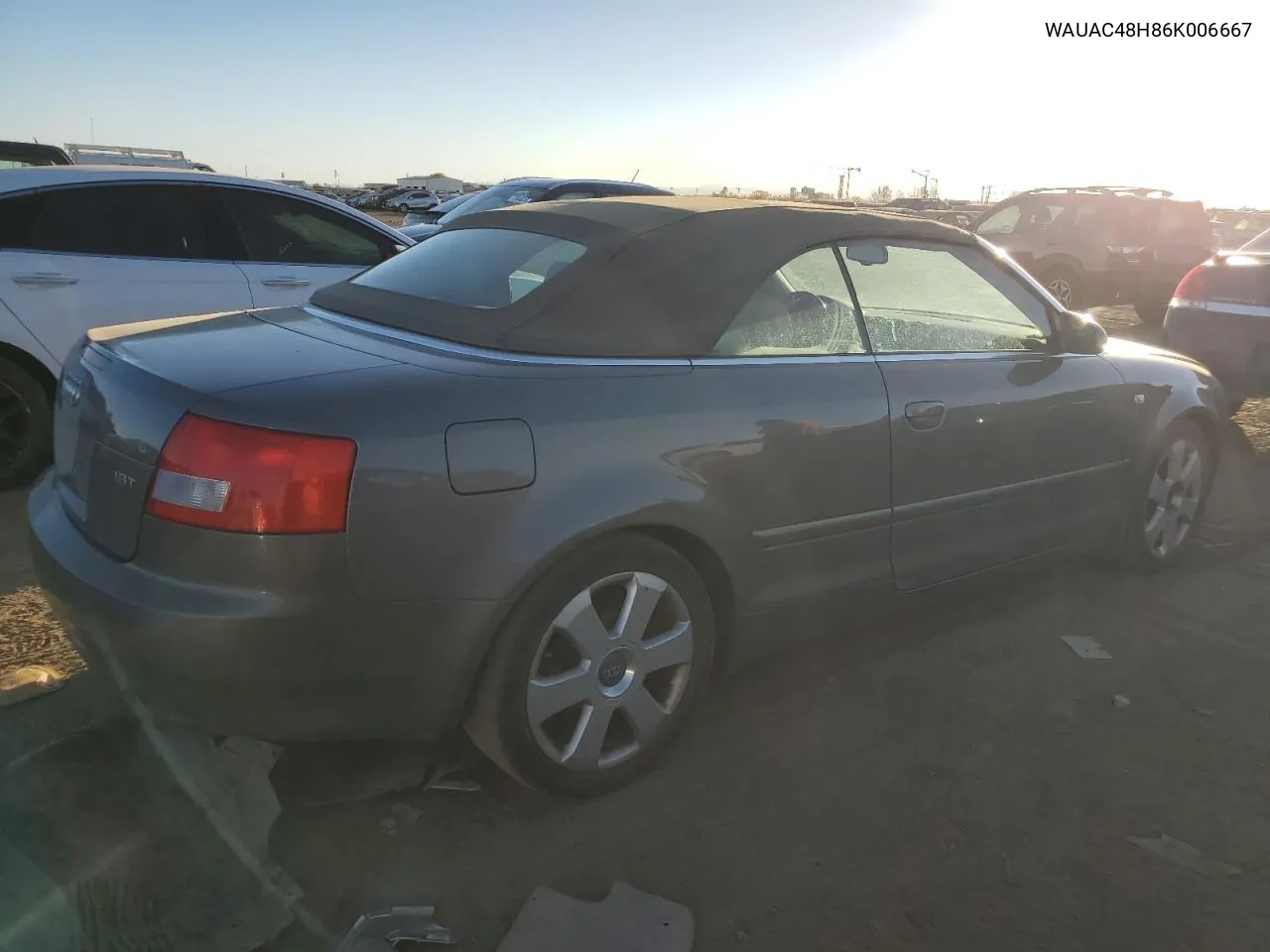 2006 Audi A4 1.8 Cabriolet VIN: WAUAC48H86K006667 Lot: 77499524