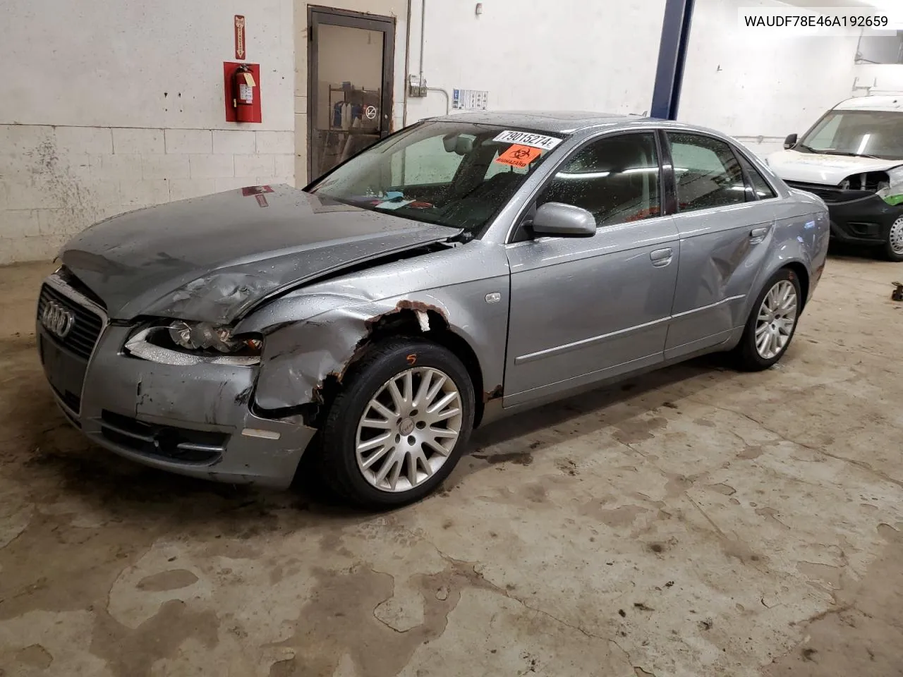 2006 Audi A4 2.0T Quattro VIN: WAUDF78E46A192659 Lot: 79015274