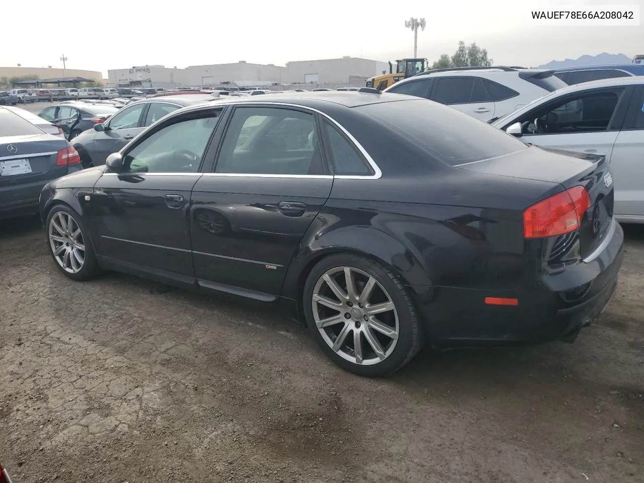 2006 Audi A4 S-Line 2.0T Quattro Turbo VIN: WAUEF78E66A208042 Lot: 79500764