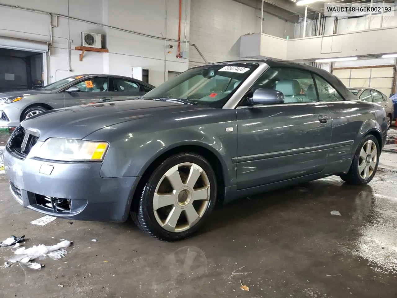 2006 Audi A4 Quattro VIN: WAUDT48H66K002193 Lot: 79567404