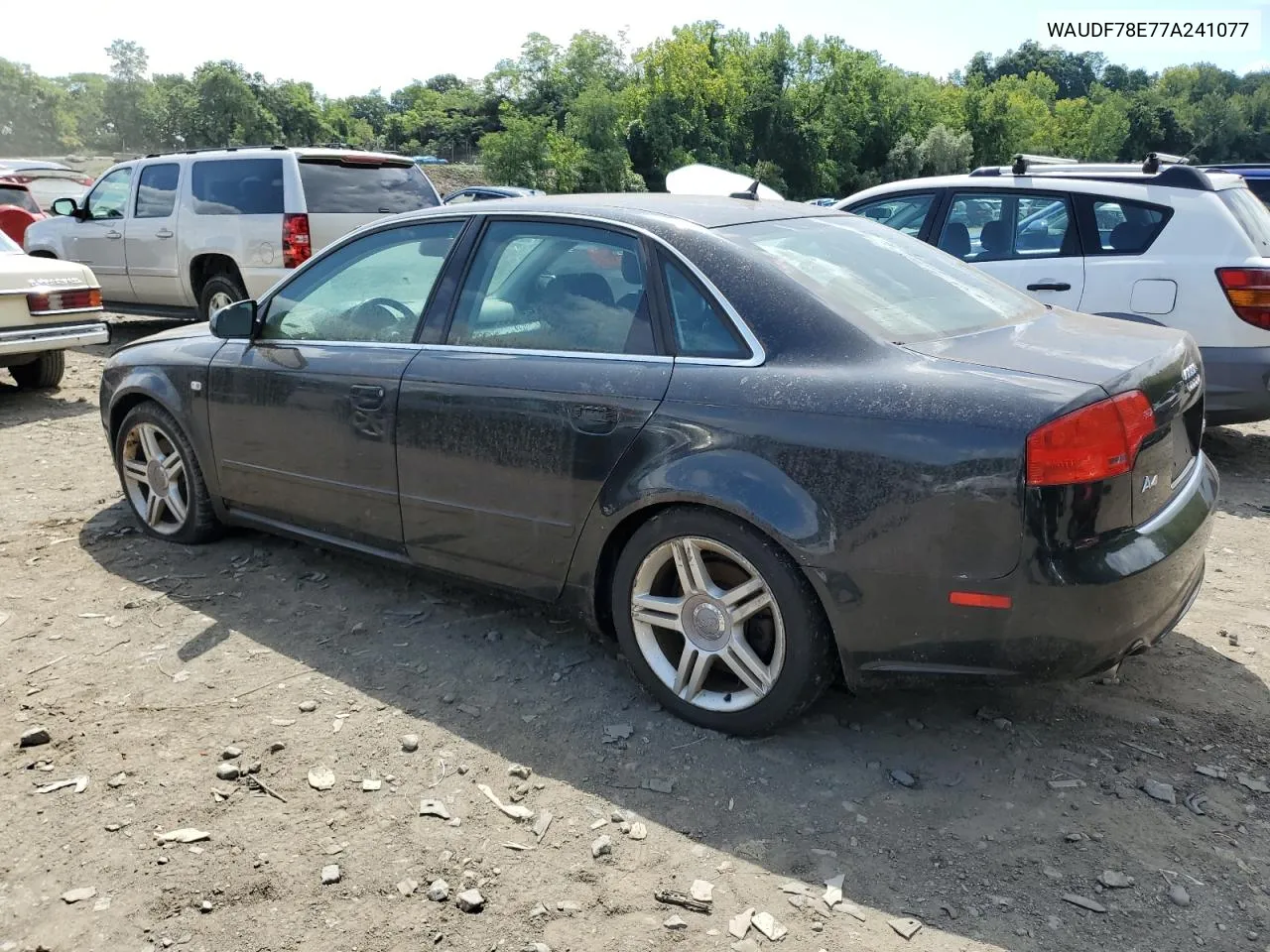 2007 Audi A4 2.0T Quattro VIN: WAUDF78E77A241077 Lot: 67723274