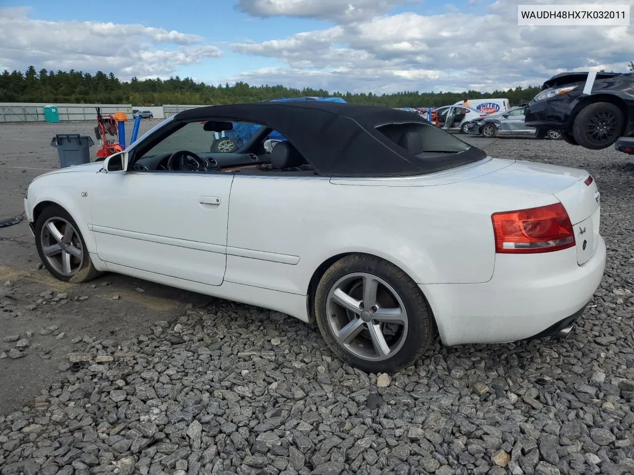 2007 Audi A4 3.2 Cabriolet Quattro VIN: WAUDH48HX7K032011 Lot: 73361204