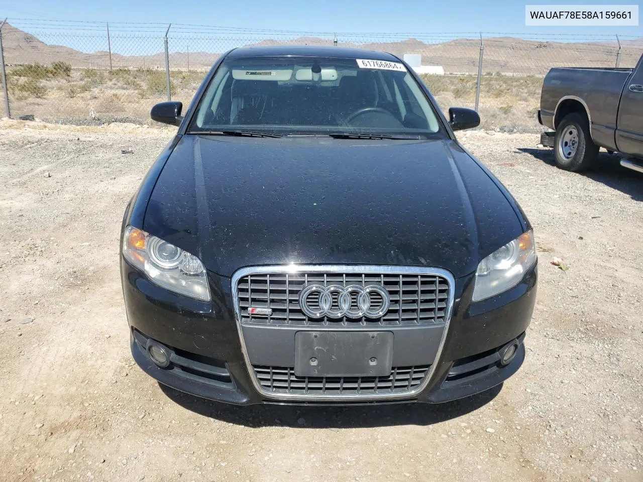 2008 Audi A4 2.0T VIN: WAUAF78E58A159661 Lot: 61766864